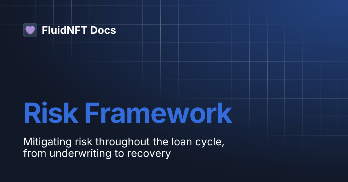 Risk Framework | FluidNFT Docs